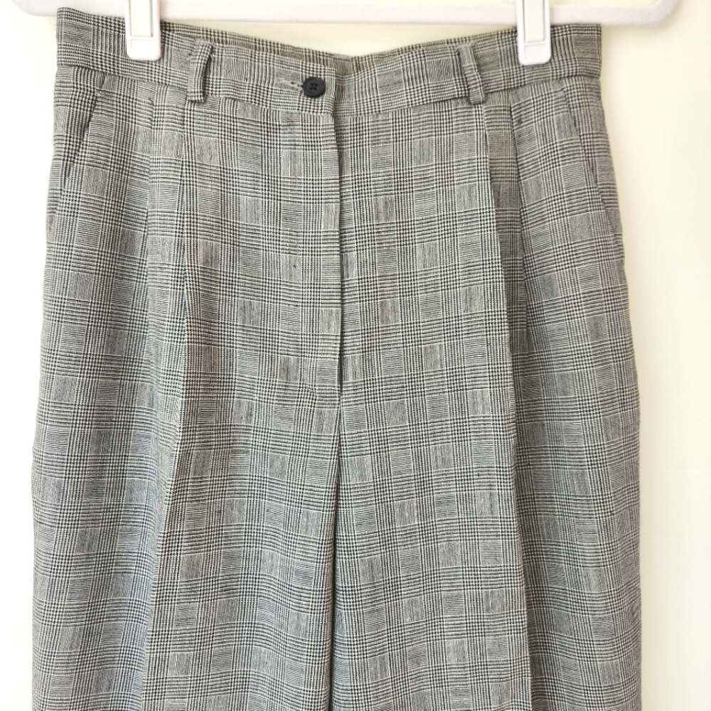 Pendleton Gray Plaid Trousers